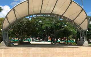 Teatrino Roldanillo parapente Ingenieros calculistas ingenieria civil obra cali colombia construccion